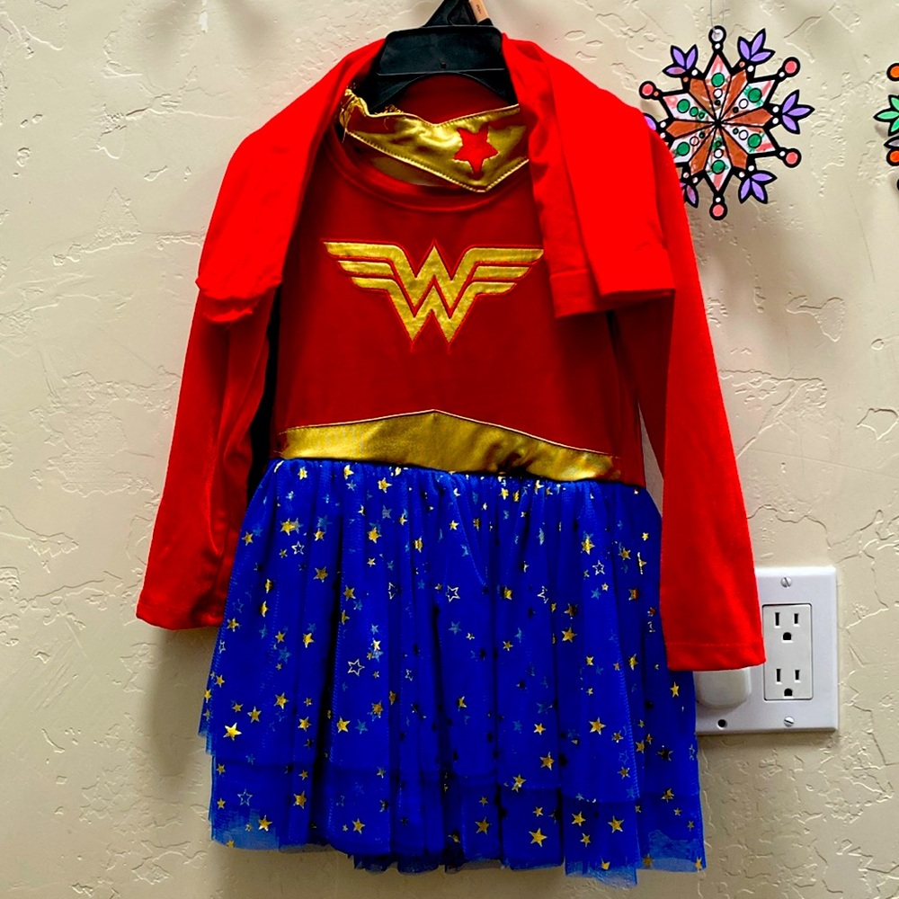 Wonder, woman, toddler 3-t costume